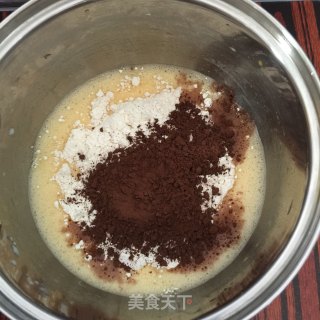 巧克力蛋糕的做法步骤：3