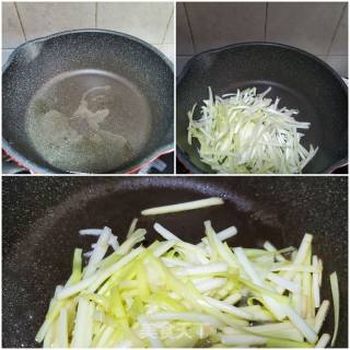 韭黄虾皮炒鸡蛋的做法步骤：4