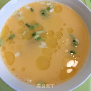 香葱火腿蒸蛋的做法步骤：4