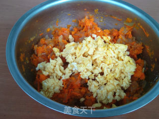 南瓜鸡蛋馅水饺的做法步骤：8