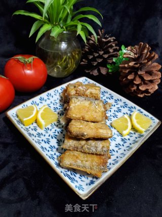 香煎带鱼的做法步骤：8