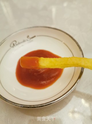 炸薯条的做法步骤：11