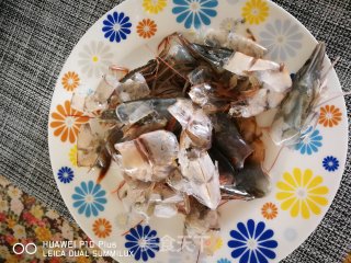 菠萝炒虾球的做法步骤：8