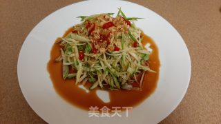 蒜蓉浇汁西葫芦的做法步骤：5