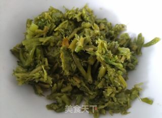 地瓜根馅饼(发面)的做法步骤：2