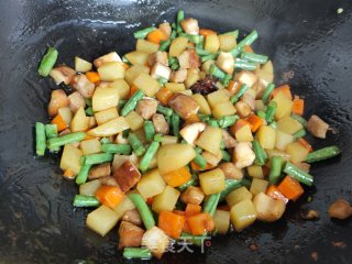 香菇肉丁时蔬卤的做法步骤：13