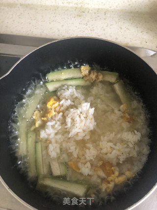 丝瓜汤饭的做法步骤：4