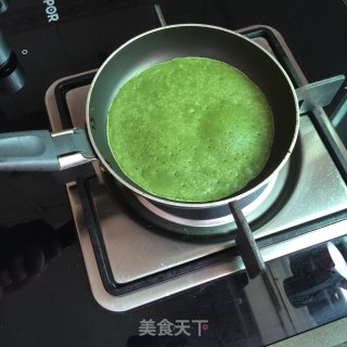 抹茶千层蛋糕的做法步骤：7