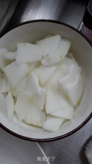 冬瓜一点红汤的做法步骤：3
