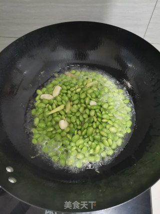 魔芋烧毛豆的做法步骤：4