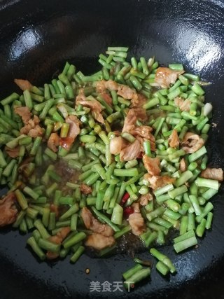 豇豆烧肉的做法步骤：6