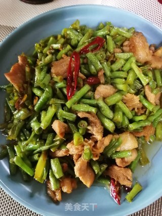 豇豆烧肉的做法步骤：8