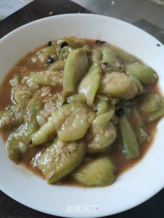 豉椒烧丝瓜的做法步骤：9