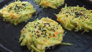 萝卜粉丝煎饼的做法步骤：6