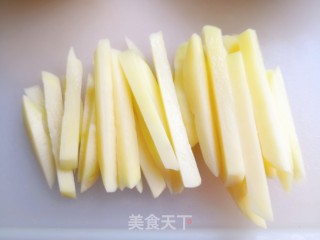 炸薯条的做法步骤：2