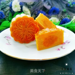 广式莲蓉蛋黄月饼的做法步骤：36