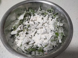 蒸菜——南瓜芽尖的做法步骤：3