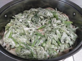 蒸菜——南瓜芽尖的做法步骤：6