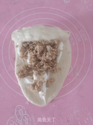 沙拉酱肉松面包的做法步骤：6