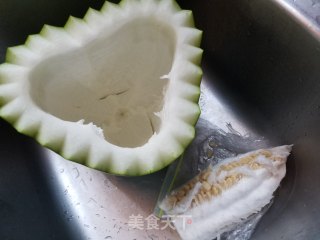 八宝冬瓜盅的做法步骤：10