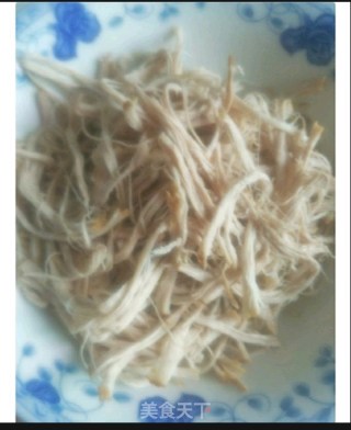 凉拌手撕牛肉的做法步骤：4