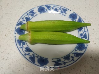 秋葵鸡蛋饼的做法步骤：3