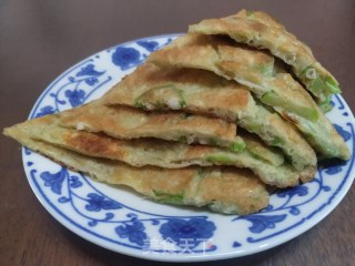 秋葵鸡蛋饼的做法步骤：12