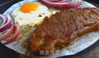 煎牛扒的做法步骤：5