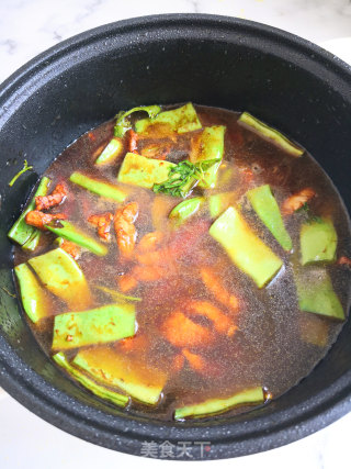 河南人最爱的扁豆肉丝焖面的做法步骤：6