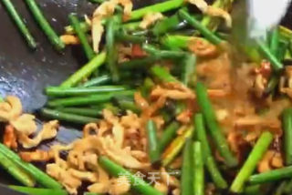 蒜薹肉丝的做法步骤：5