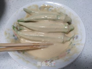 炸秋葵的做法步骤：4