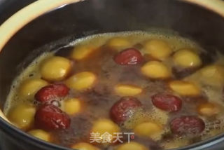 红糖豆沙汤圆的做法步骤：7