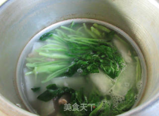 节瓜鸡毛菜龙骨汤的做法步骤：9
