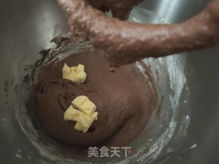 可可麻薯软欧包的做法步骤：4