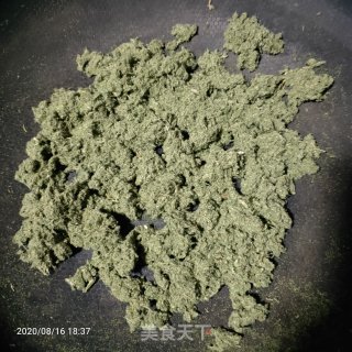 艾叶煎粄（炒艾叶版）的做法步骤：5