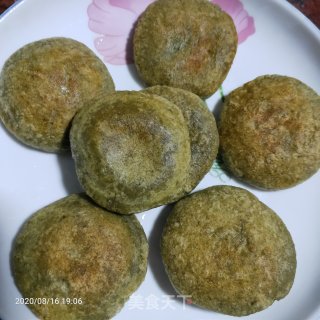 艾叶煎粄（炒艾叶版）的做法步骤：11