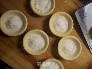 蛋挞皮椰子饼的做法步骤：3
