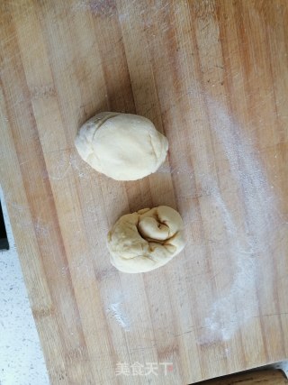 豆沙玉米烧饼的做法步骤：4