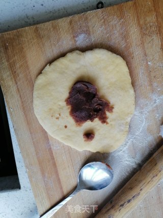 豆沙玉米烧饼的做法步骤：6