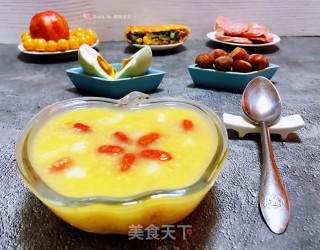 山药枸杞小米粥的做法步骤：15
