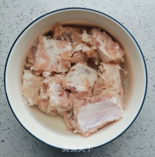 南瓜蒸排骨的做法步骤：3