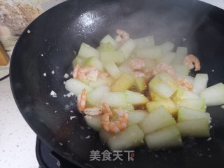 虾仁烧冬瓜的做法步骤：10