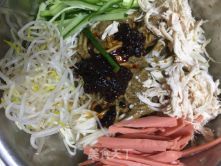 鸡丝凉面的做法步骤：10