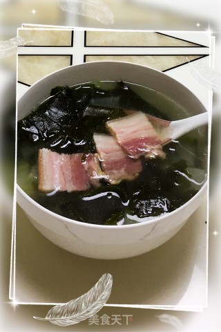 咸肉冬瓜海带汤的做法步骤：6