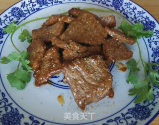 香煎牛肉的做法步骤：4