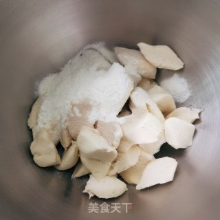 心形椰蓉面包（100%中种法）的做法步骤：11