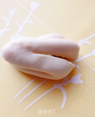 心形椰蓉面包（100%中种法）的做法步骤：30