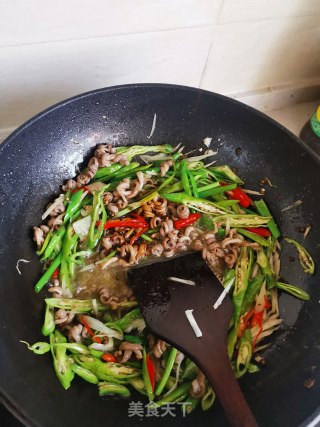 生爆肚丝的做法步骤：7