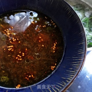 芥兰苗虾仁鸡蛋面的做法步骤：9