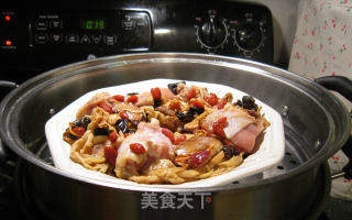 金针木耳蒸鸡的做法步骤：5